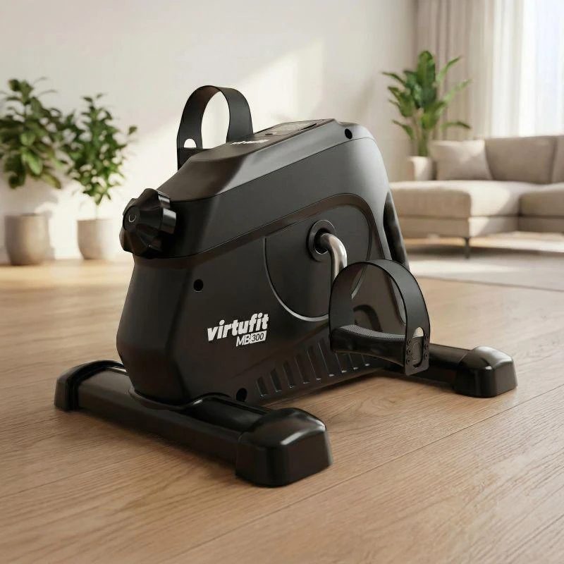 VIRTUFIT V3 SĖDIMAS DVIRATIS / TRENIRUOKLIS SU RANKENA IR KOMPIUTERIU