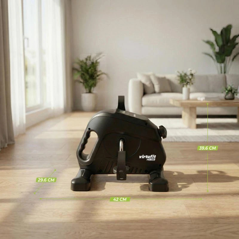 VIRTUFIT V3 SĖDIMAS DVIRATIS / TRENIRUOKLIS SU RANKENA IR KOMPIUTERIU