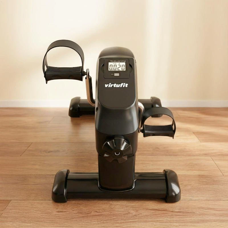 VIRTUFIT V3 SĖDIMAS DVIRATIS / TRENIRUOKLIS SU RANKENA IR KOMPIUTERIU