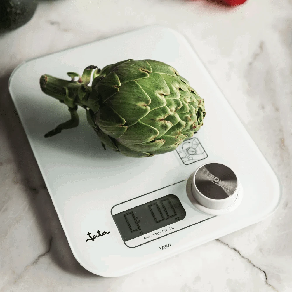 Virtuvinės svarstyklės be baterijų Jata, 5kg
