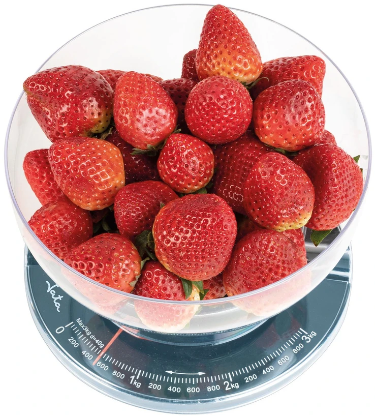 Virtuvinės svarstyklės su dubeniu Jata HBAL1610, 3kg