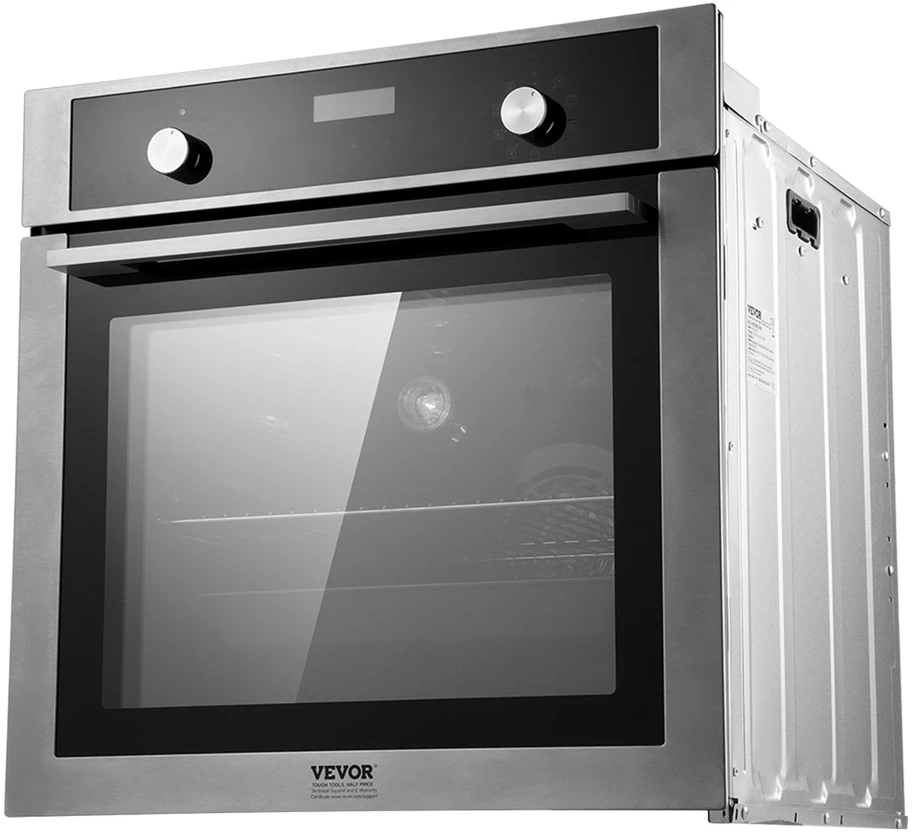 VEVOR Įmontuojama elektrinė orkaitė su 9 funkcijomis