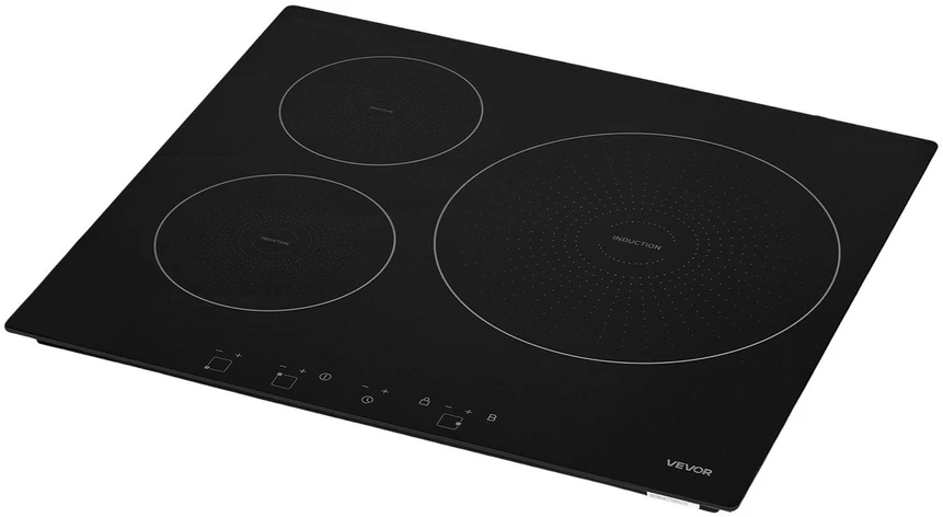 VEVOR Indukcinė kaitlentė 60 cm, 3 zonos