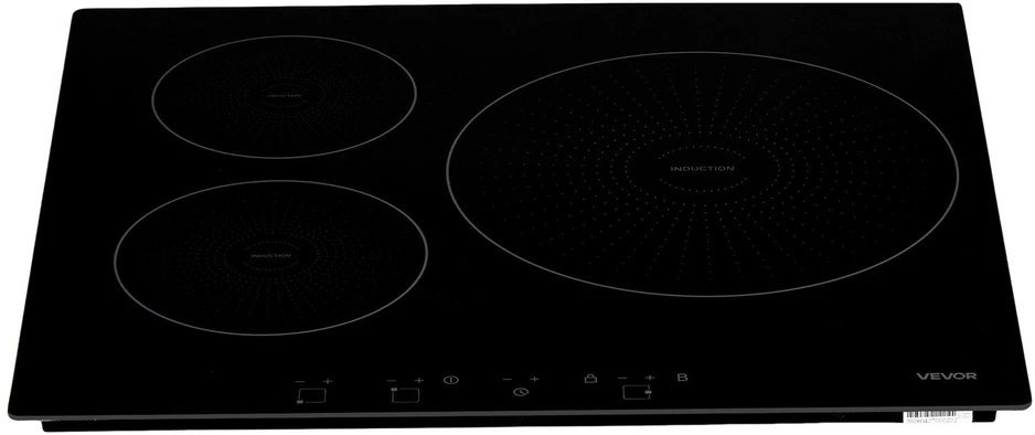 VEVOR Indukcinė kaitlentė 60 cm, 3 zonos