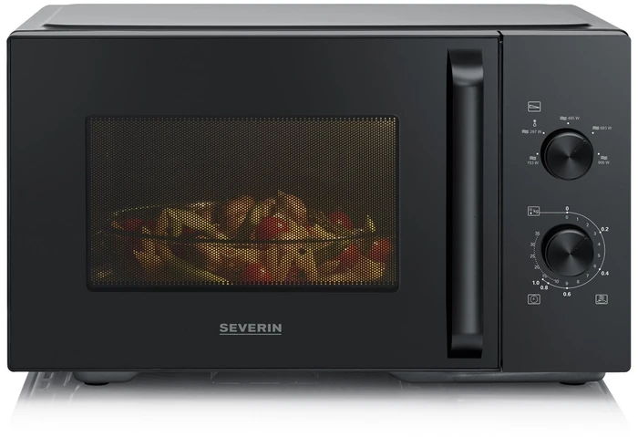Severin MW 7796 mikrobangų krosnelė, 900 W, 28 l, juoda