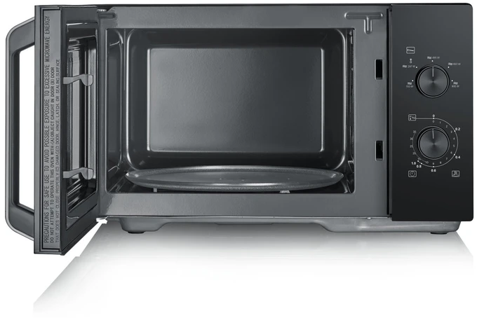 Severin MW 7796 mikrobangų krosnelė, 900 W, 28 l, juoda