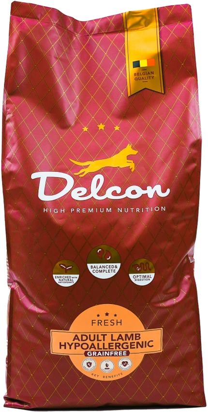 Visavertis begrūdis hipoalerginis pašaras alergiškiems šunims HYPOALLERGENIC su ėriena / 10 kg