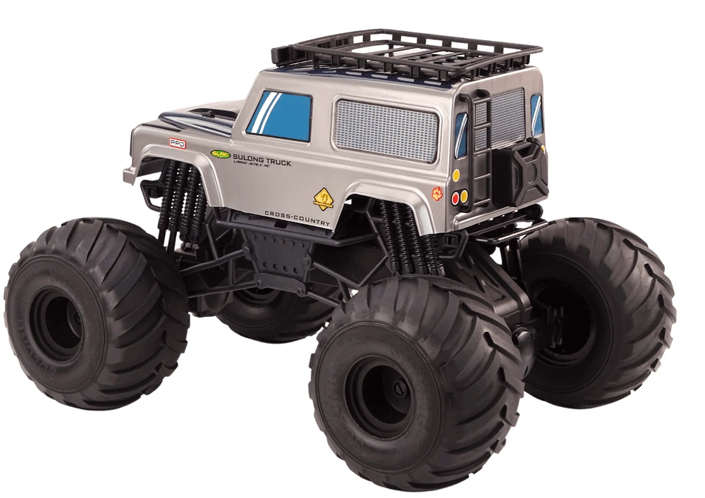 Lean Toys Mašinėlė su pultu, pilka