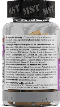 Vitaminai moterims MST 90 kapsulių