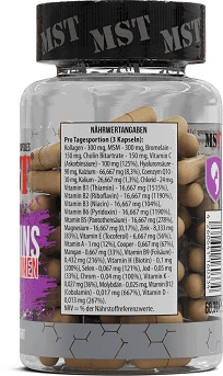 Vitaminai moterims MST 90 kapsulių