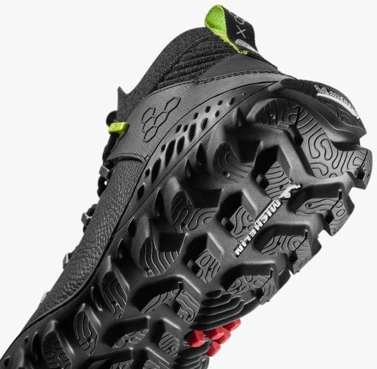 Vivobarefoot MAGNA FOREST ESC moteriški minimalistiniai žygio batai, OBSIDIAN/LIME (209082-02)