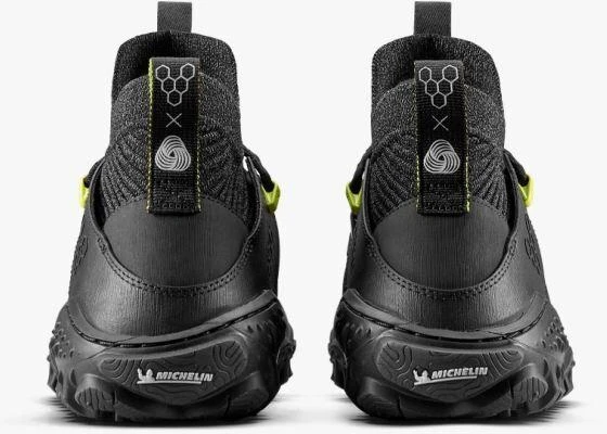 Vivobarefoot MAGNA FOREST ESC moteriški minimalistiniai žygio batai, OBSIDIAN/LIME (209082-02)