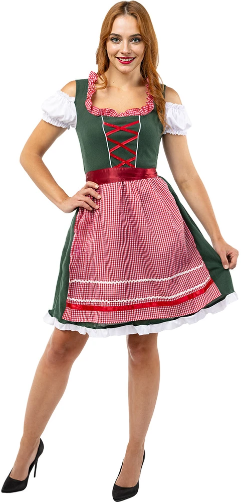 Vokiškas Oktoberfesto kostiumas moterims