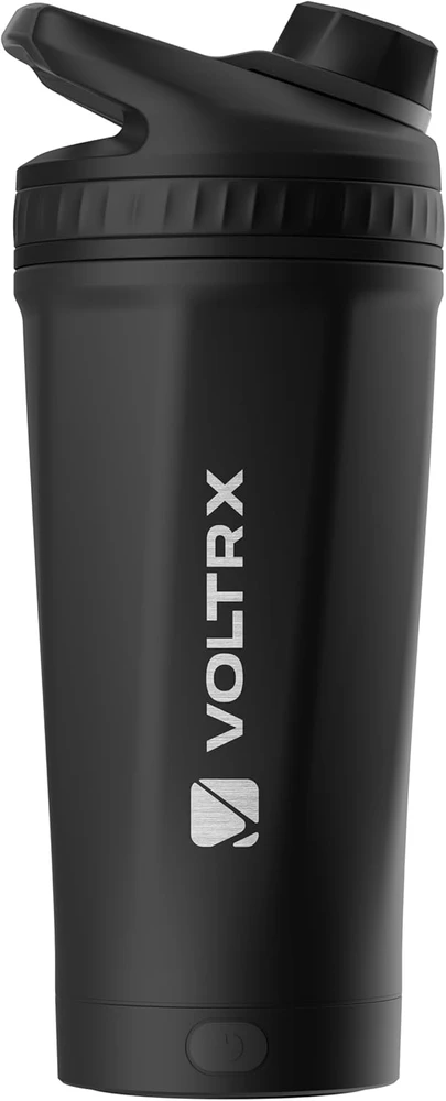 VOLTRX elektrinis šeikeris ChillMix iš nerūdijančiojo plieno su USB-C įkrovimu, 350 ml, 007