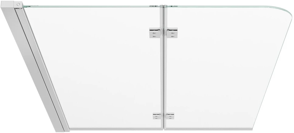 VEVOR Vonioms skirta dušo durys 1200 x 1400 mm, sulankstomos