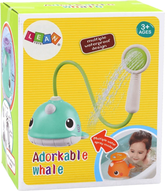 Vonios žaislas Banginis Lean Toys