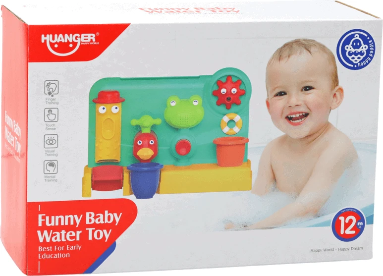 Lean Toys Vonios žaislas Huanger su vandens efektais, 25x10x16 cm