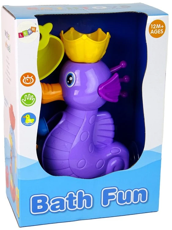 Lean Toys Vonios žaislas Jūros arkliukas LeanToys