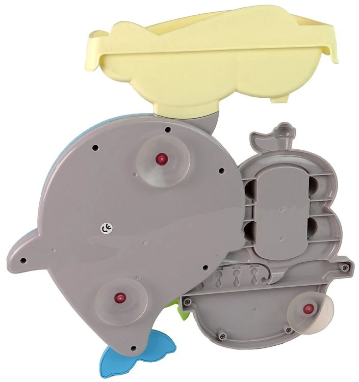 Vonios žaislas Lean Toys delfinas su kriokliu, 30x30x11 cm