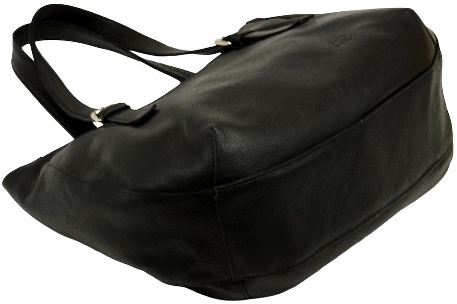 Voyager Torebka Skórzana Damska Shopperbag Duża A4 Na Ramię Do Ręki