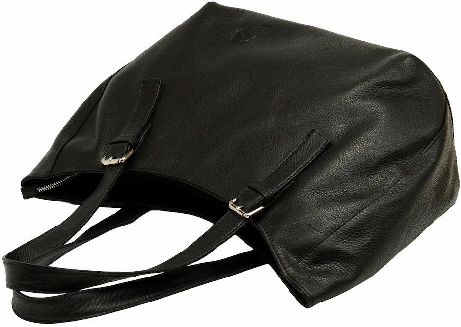 Voyager Torebka Skórzana Damska Shopperbag Duża A4 Na Ramię Do Ręki