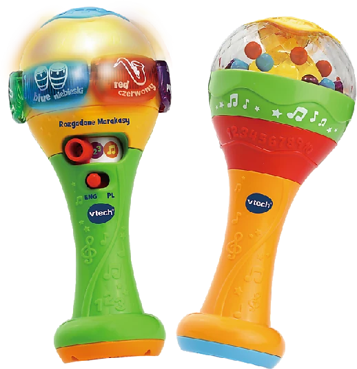 VTECH 61654 Kalbūs marakasai