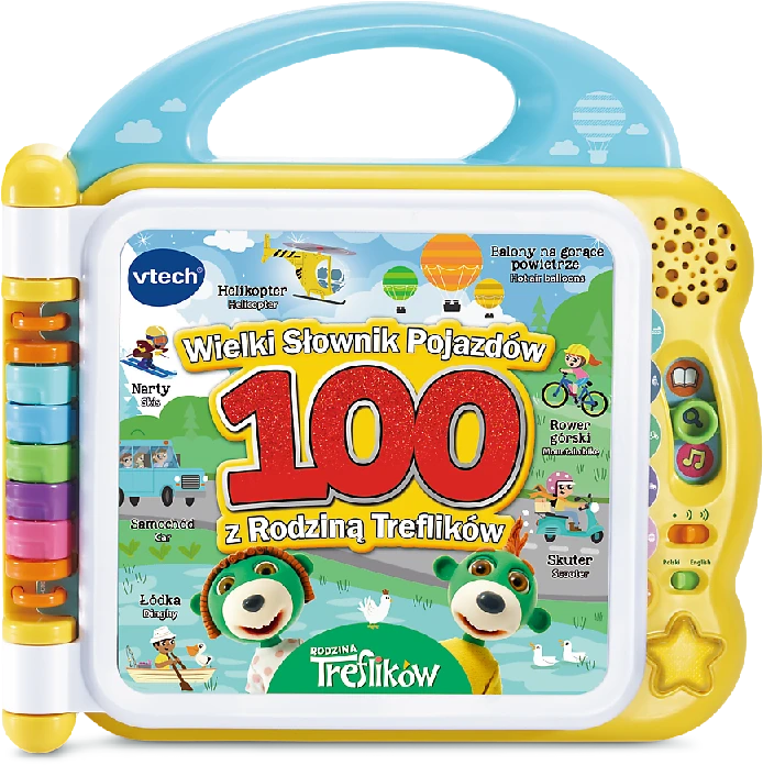VTECH 61799 Treflik šeimos žodynas Transporto priemonės