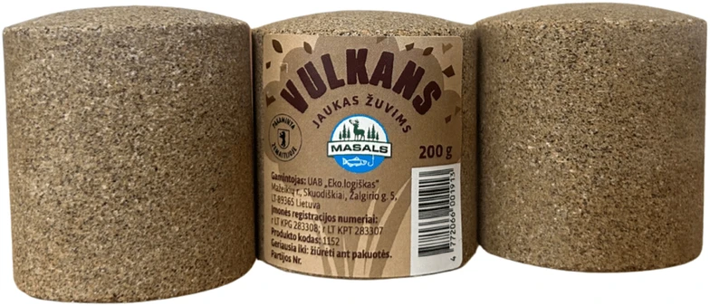 Vulkans - šnypščiantis jaukas žuvims