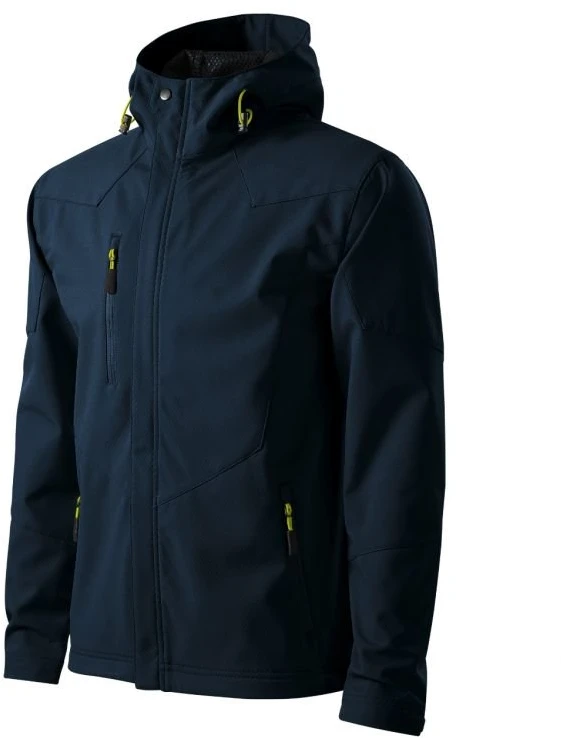 Vyriška 3 sluoksnių softshell striukė Malfini Nano, tamsiai mėlyna