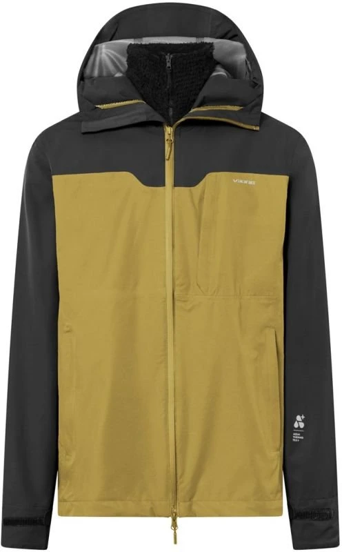 Men's Hardshell Jacket with Primaloft Midlayer VIKING Ravelo 3 in 1 Man, Juodas-Brown, L