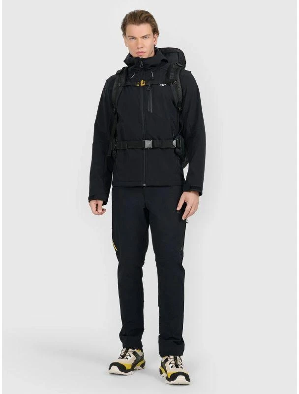 Vyriška 4F 4FRAW25TSOFM506-20S vėjui atspari 8000 membranos softshell striukė