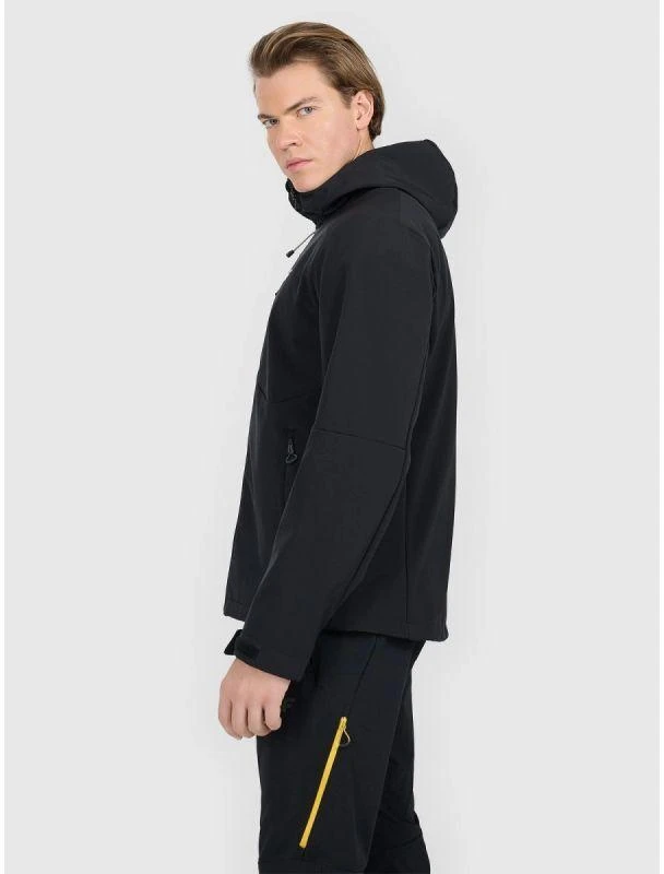 Vyriška 4F 4FRAW25TSOFM506-20S vėjui atspari 8000 membranos softshell striukė