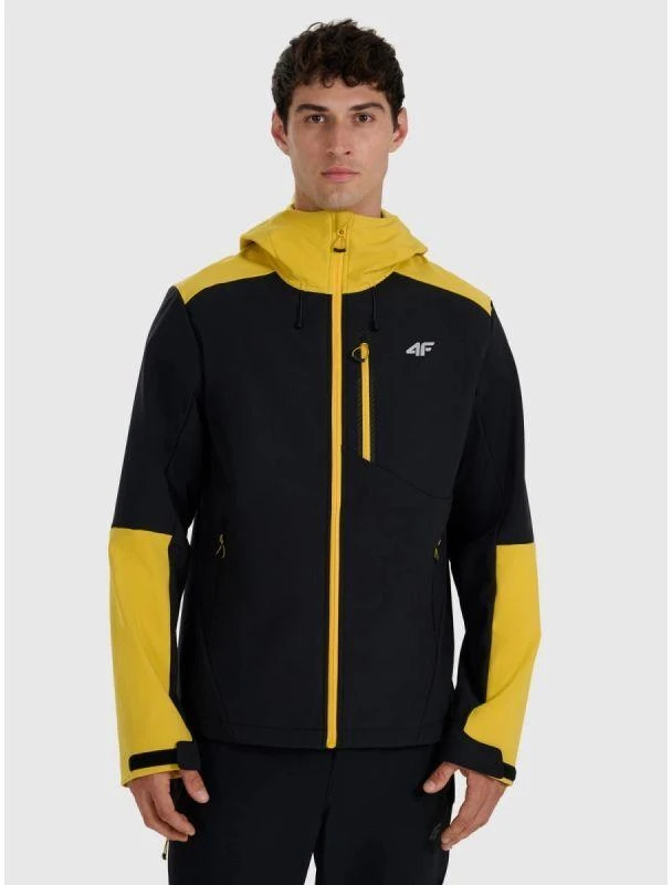 Vyriška 4F 4FRAW25TSOFM506-71S softshell striukė su vėjui atsparia 8000 membrana