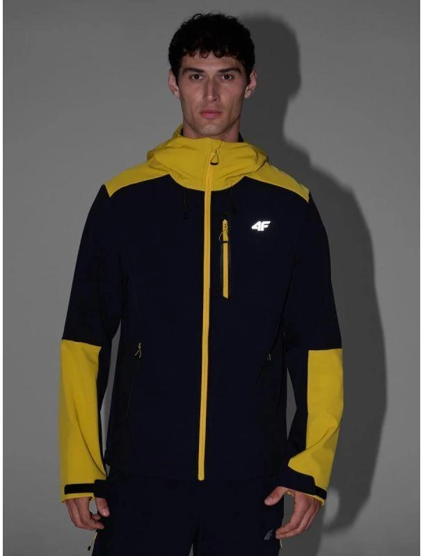 Vyriška 4F 4FRAW25TSOFM506-71S softshell striukė su vėjui atsparia 8000 membrana