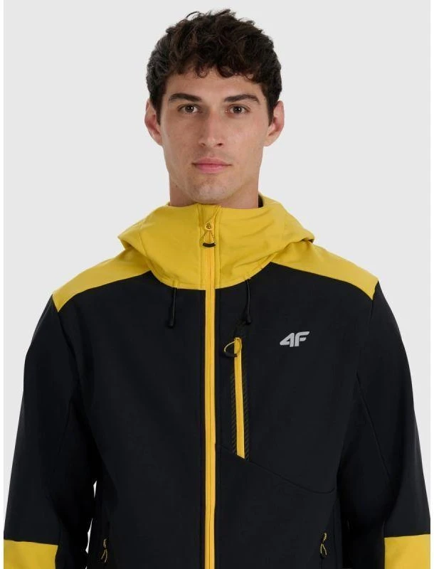 Vyriška 4F 4FRAW25TSOFM506-71S softshell striukė su vėjui atsparia 8000 membrana