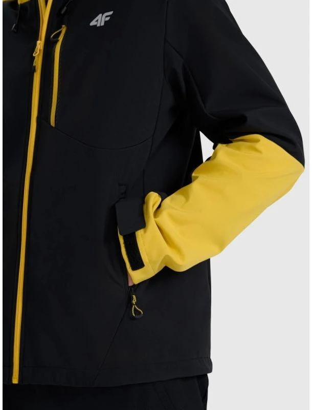 Vyriška 4F 4FRAW25TSOFM506-71S softshell striukė su vėjui atsparia 8000 membrana