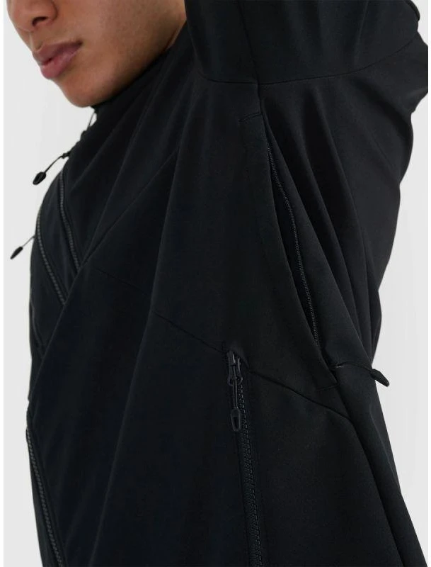 Vyriška 4F 4FSSS25TSOFM426-20S vėjo nepraleidžiančios membranos 8000 softshell striukė