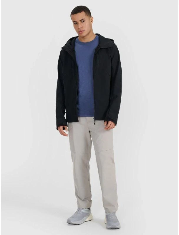 Vyriška 4F 4FSSS25TSOFM426-20S vėjo nepraleidžiančios membranos 8000 softshell striukė