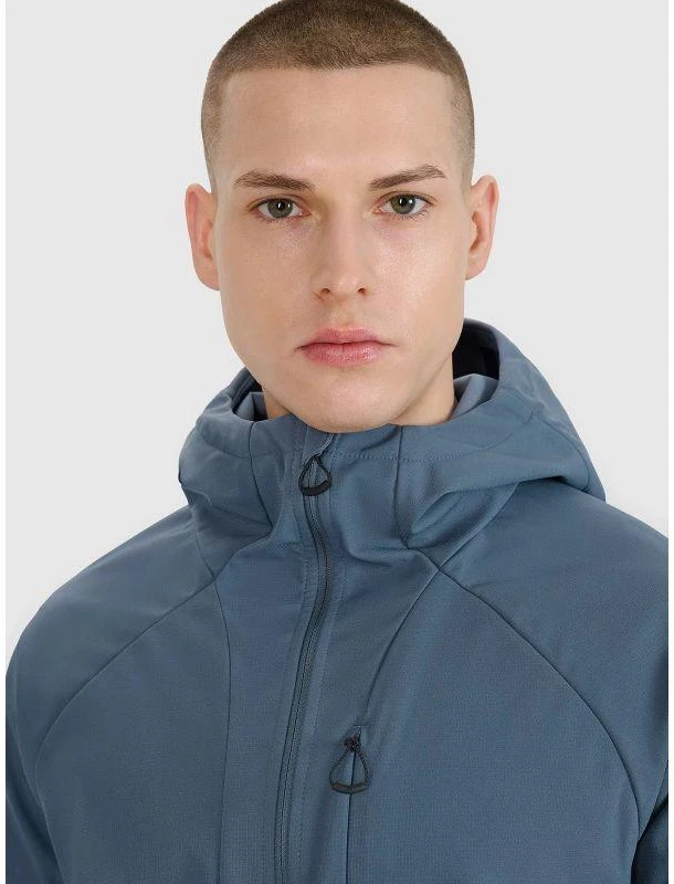 Vyriška 4F 4FWSS25TSOFM313-32S vėjui atspari 10000 membrana softshell striukė