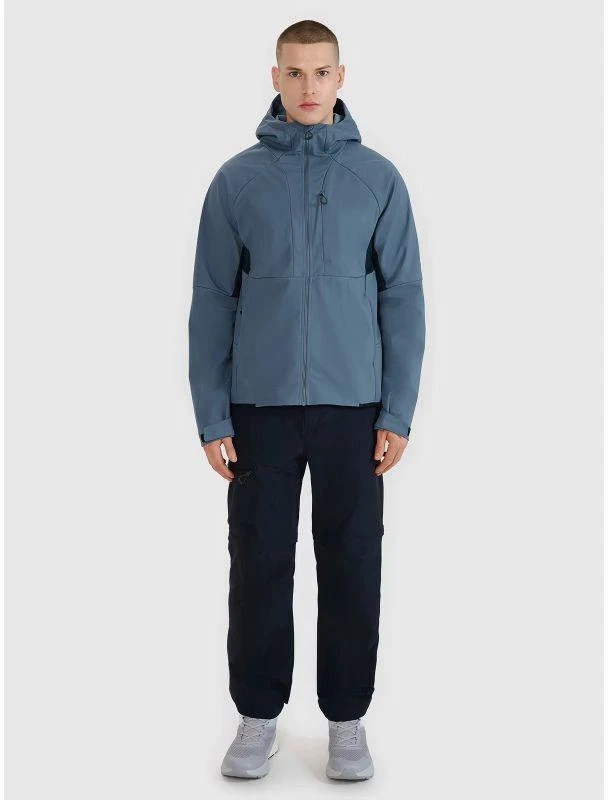 Vyriška 4F 4FWSS25TSOFM313-32S vėjui atspari 10000 membrana softshell striukė