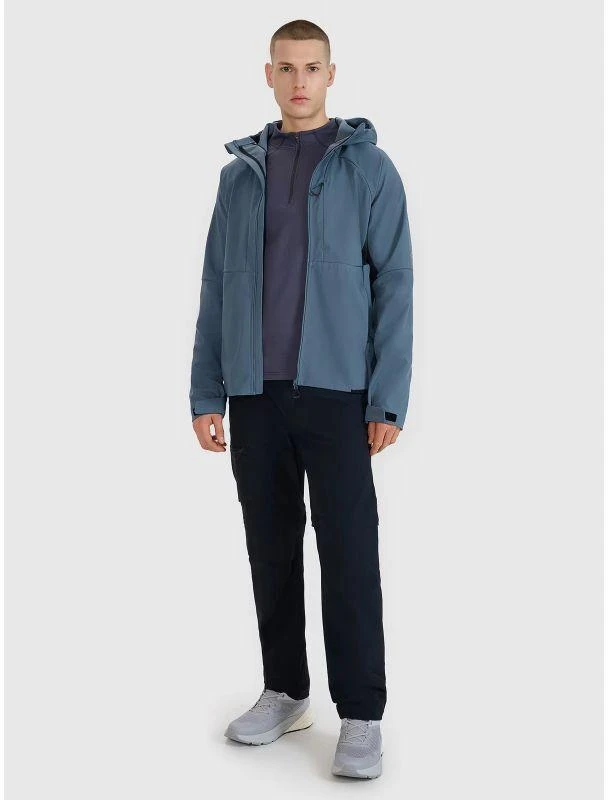 Vyriška 4F 4FWSS25TSOFM313-32S vėjui atspari 10000 membrana softshell striukė