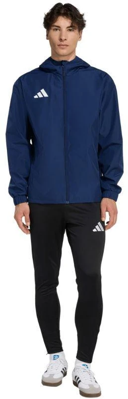 Vyriška adidas Entrada 26 striukė visoms oro sąlygoms, tamsiai mėlyna, JZ9102