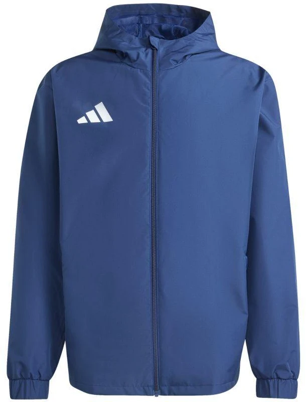 Vyriška adidas Entrada 26 striukė visoms oro sąlygoms, tamsiai mėlyna, JZ9102