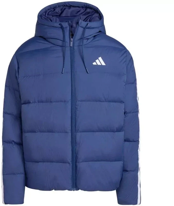 Vyriška adidas Ess 3S PD HD J striukė tamsiai mėlyna JX7799