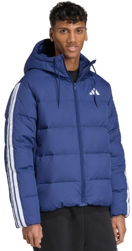 Vyriška adidas Ess 3S PD HD J striukė tamsiai mėlyna JX7799
