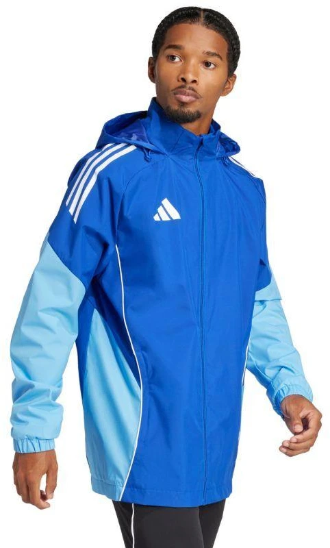 Vyriška adidas Tiro 25 Competition visų orų striukė Mėlyna JI8930