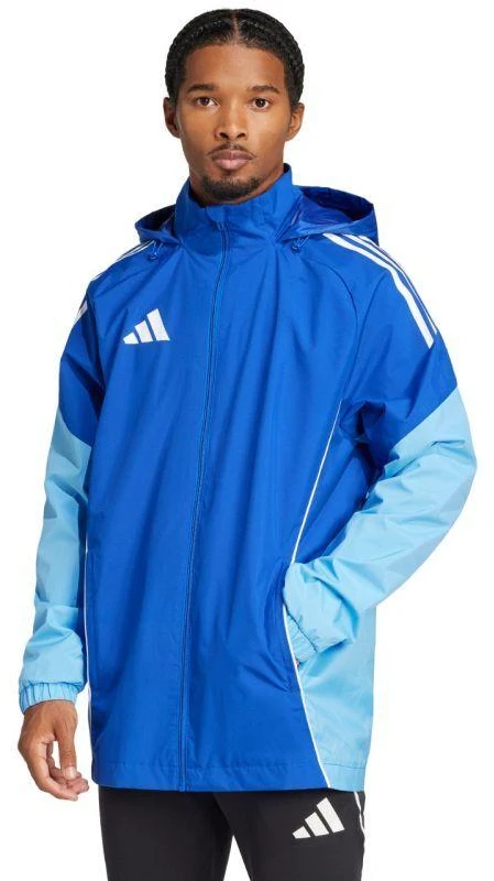 Vyriška adidas Tiro 25 Competition visų orų striukė Mėlyna JI8930