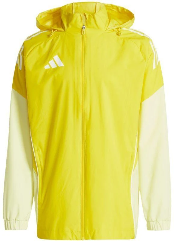Vyriška adidas Tiro 25 Competition visų orų striukė Geltona JI8958