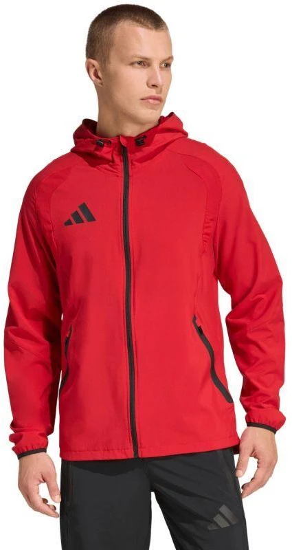 Vyriška adidas Tiro 26 Kelioninė Vėjalaužio Striukė Raudona KD3337