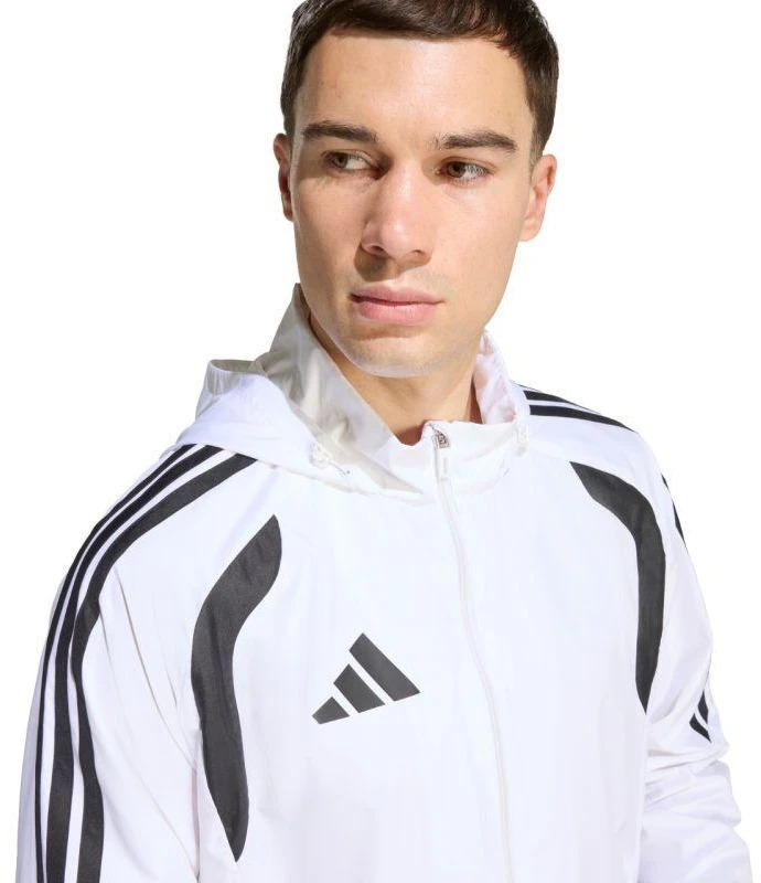 Vyriška adidas Tiro 26 League striukė nuo vėjo Balta JY9734